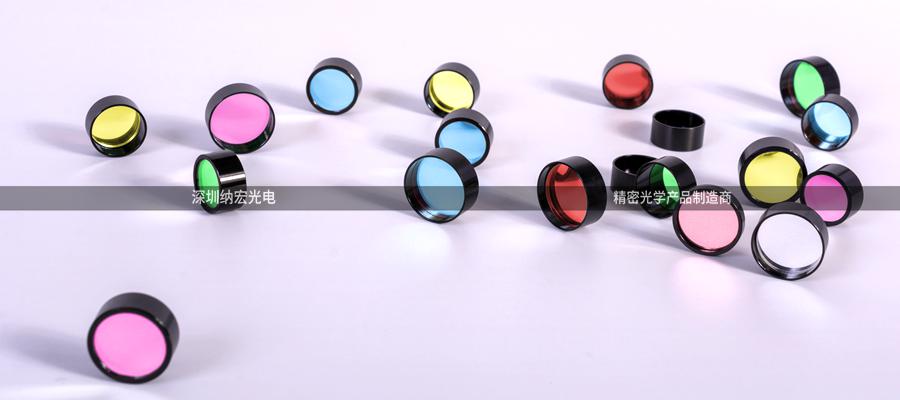 采用真空鍍膜離子（PVD）鍍膜生產的濾光片